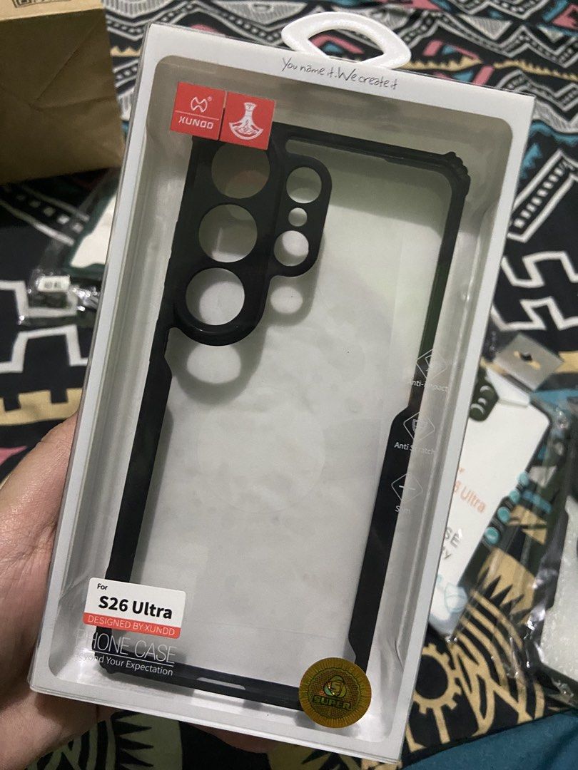 Samsung s26 ultra (Category: Cases & Sleeves) located in Caloocan City. Submitted by kaibooksnstuff (Listing ID 1465310160, Image 2). Description: - Brand new - Rsf: Extra phone case - can send more pics if needed -for sale in much lower price - ₱ 200-300 .