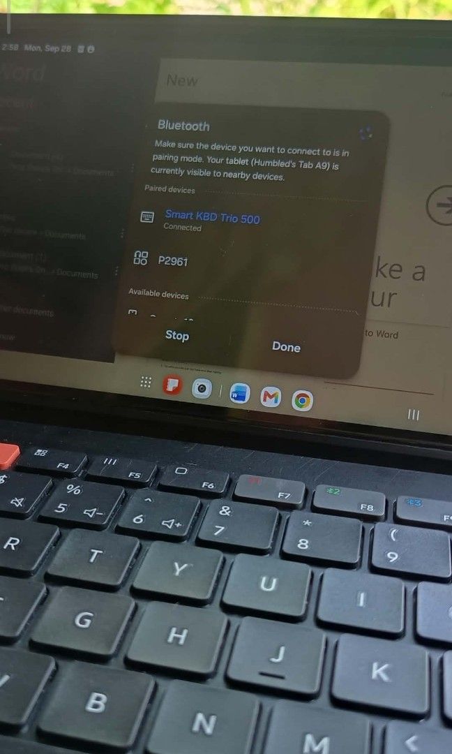 Samsung Tab A09 (negotiable price) (Category: Android) located in Santa Rosa. Submitted by vanessalei1 (Listing ID 1465180257, Image 2). Description: Selling my 📲Samsung Tab A09 Price: 7,800 (price negotiable sa sure buyer) Condition: Used - Good condition Original Price: 10,499 FULLY WORKING! NO ISSUES! NO REPAIR HISTORY! GOOD FOR STUDENTS! Inclusions: 1️⃣ unit 2️⃣ case 3️⃣ keyboard 4️⃣ tampered glass 5️⃣ charger note: no sim slot. use for wifi