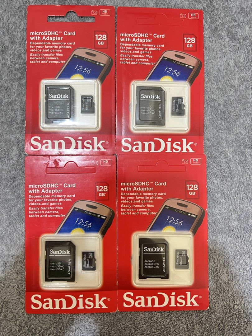 SanDisk 128GB SD CARD / MEMORY CARD (Category: Hard Disks & Thumbdrives) located in Manila. Submitted by warm_jamin (Listing ID 1465337736, Image 2). Description: SanDisk 128GB SD CARD / MEMORY CARD 💾 Capacity:128GB ✅ SanDisk SD Card ✅ Large storage capacity ✅ Ideal for cameras, CCTV, dashcams, tablets, and other compatible devices 📦 Available for retail and bulk orders ⚡ Rush orders accepted 🚚 Same-day delivery available 💰 The more pieces yo