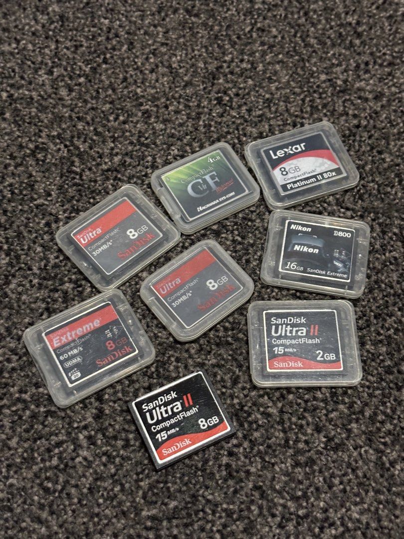 Sandisk Compact Flash Memory Card (Category: Other Photography Accessories) located in Bulacan. Submitted by thriftstarph (Listing ID 1465344608, Image 2). Description: PLEASE READ READ THE DESCRIPTION BELOW‼️ Compact Flash Memory Card With Case From: Japan Issue: Untested .