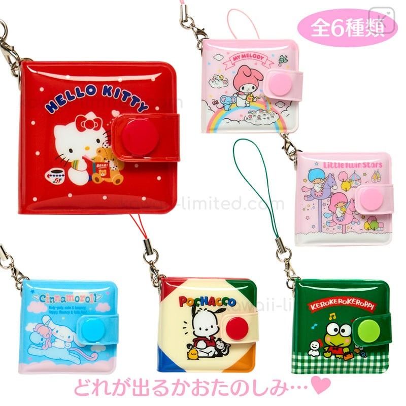 Sanrio Mini Series vinyl wallet mirror keychain (Category: Wallets & Card holders) located in Bacoor. Submitted by silver.ag (Listing ID 1465224959, Image 1). Description: Characters Available My Melody Cinnamoroll Pochacco PHP400/each.