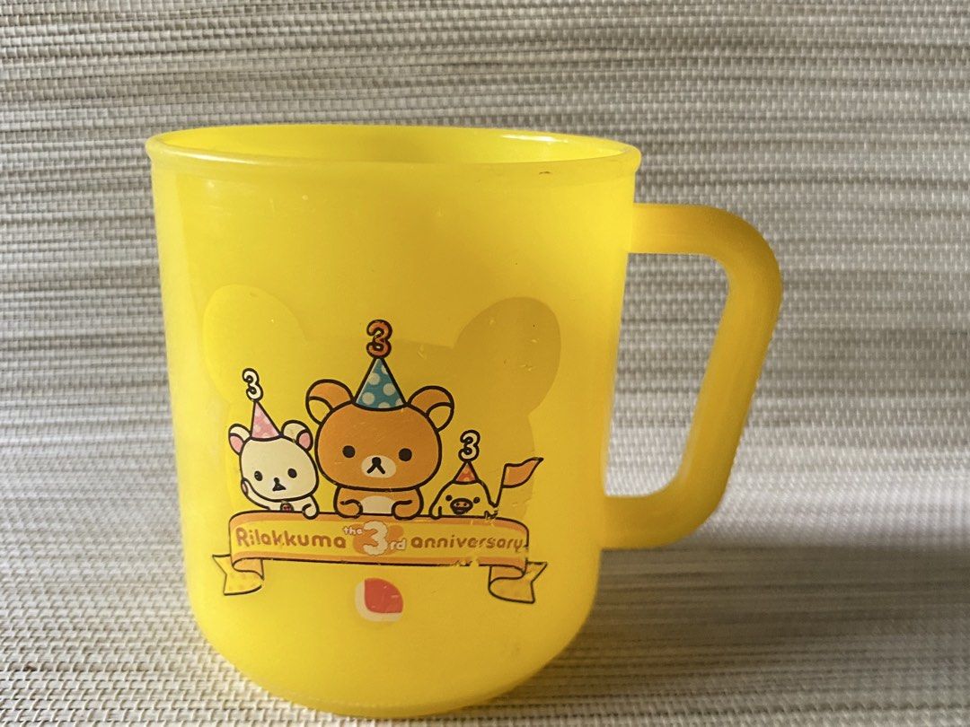 San-X Rilakkuma Cute Cup Mug (Category: Coffee & Tea Tableware) located in Davao. Submitted by shauitoys2019 (Listing ID 1465261029, Image 2). Description: Ceramic 150 Plastix 100.