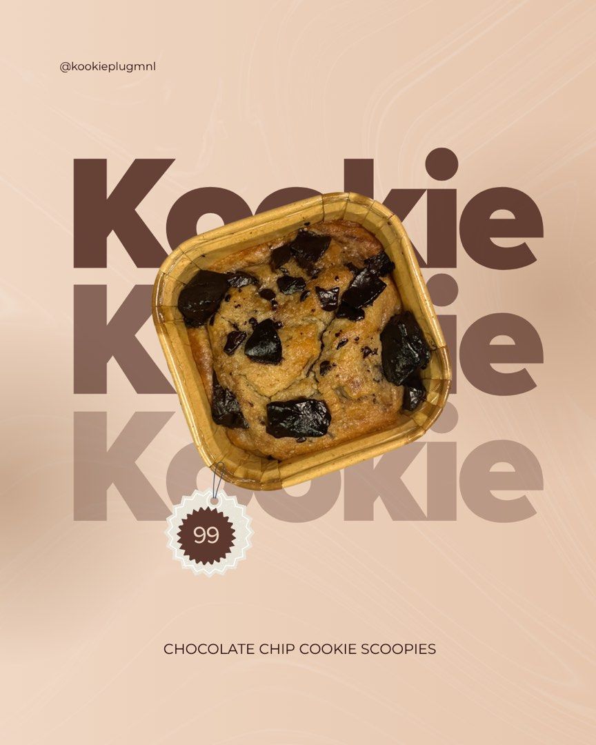 Scoopable Cookies (Category: Homemade Bakes) located in Manila. Submitted by kingsophi3 (Listing ID 1465231739, Image 2). Description: Scoopable Cookies Cash only (GCash currently not available) Lalamove/Grab Delivery .
