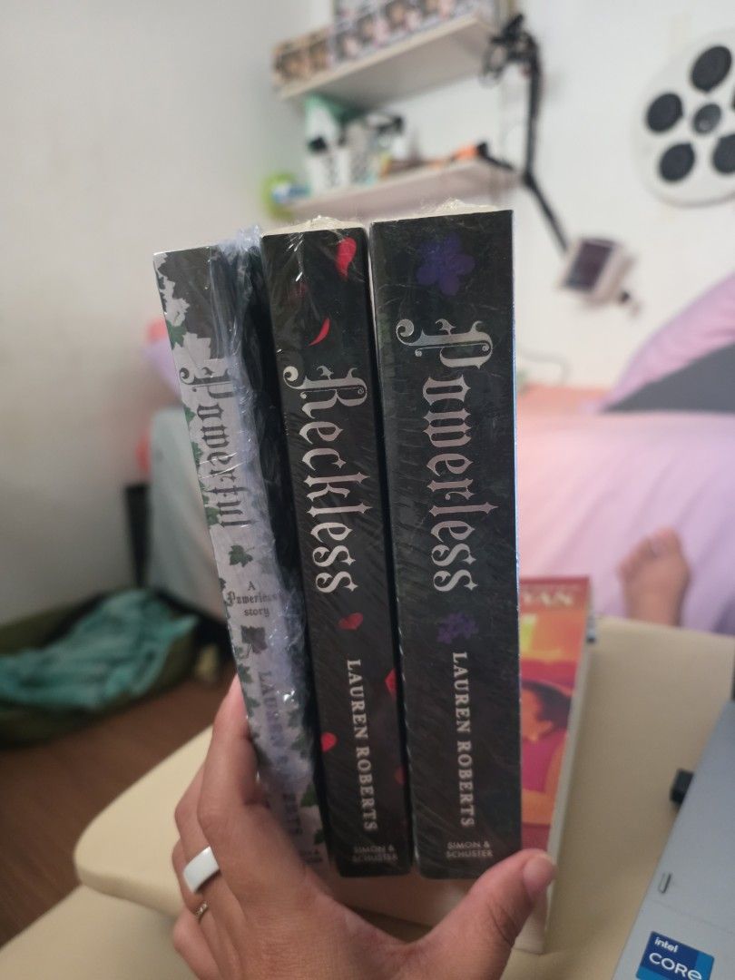 Set of three novels wrapped in plastic (Category: Storybooks) located in Paranaque City. Submitted by tsyek (Listing ID 1465192996, Image 1). Description: - Set of 3 novels bundled together - Brand new and still sealed in original plastic shrink wrap - Pages show minor yellowing along the edges due to storage - Ideal choice for a weekend reading marathon.