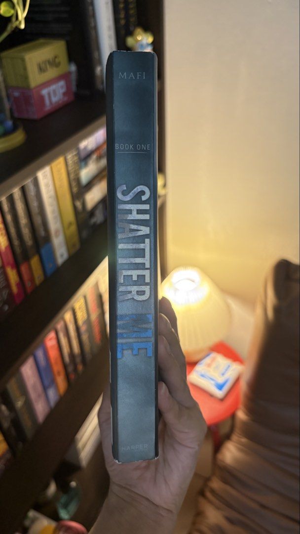 SHATTER ME by Tahereh Mafi (Category: Storybooks) located in Makati City. Submitted by ericka_cb (Listing ID 1465315158, Image 3). Description: Genre: YA Fiction, Dystopian Condition: Has water stains, clean pages, no tanning or foxing on edges, no spine creases.