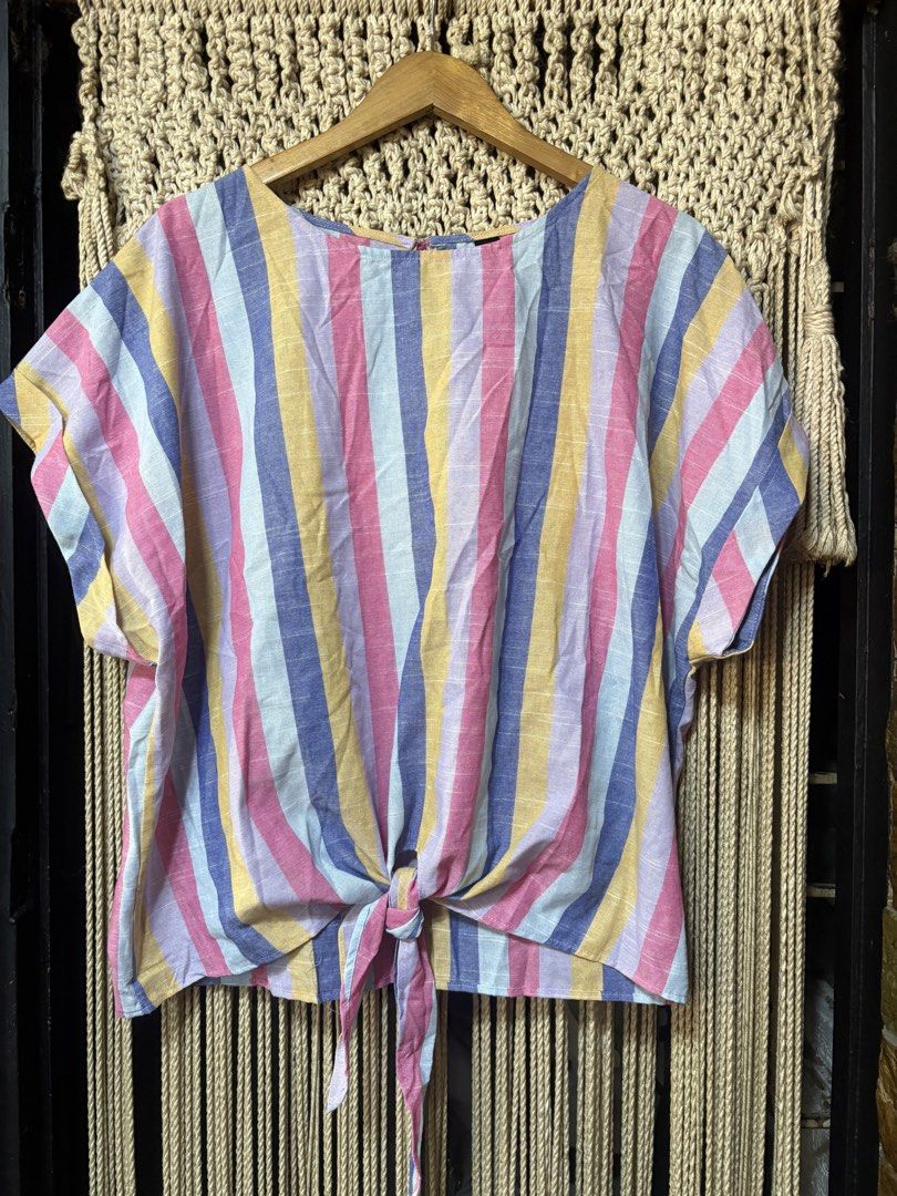 shein plus size cotton linen casual top (Category: Blouses) located in Cavite. Submitted by bambimay30 (Listing ID 1465174595, Image 3). Description: .