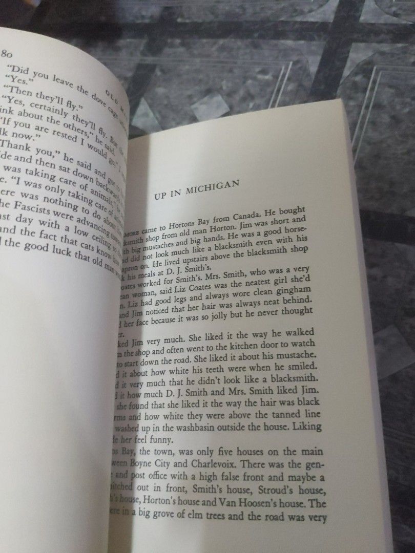 Short Stories, Ernest Hemingway (Category: Storybooks) located in Baguio. Submitted by fosterthe (Listing ID 1465303284, Image 3). Description: like new paperback first forty nine stories ernest hemingway last price posted gcash/j&t.