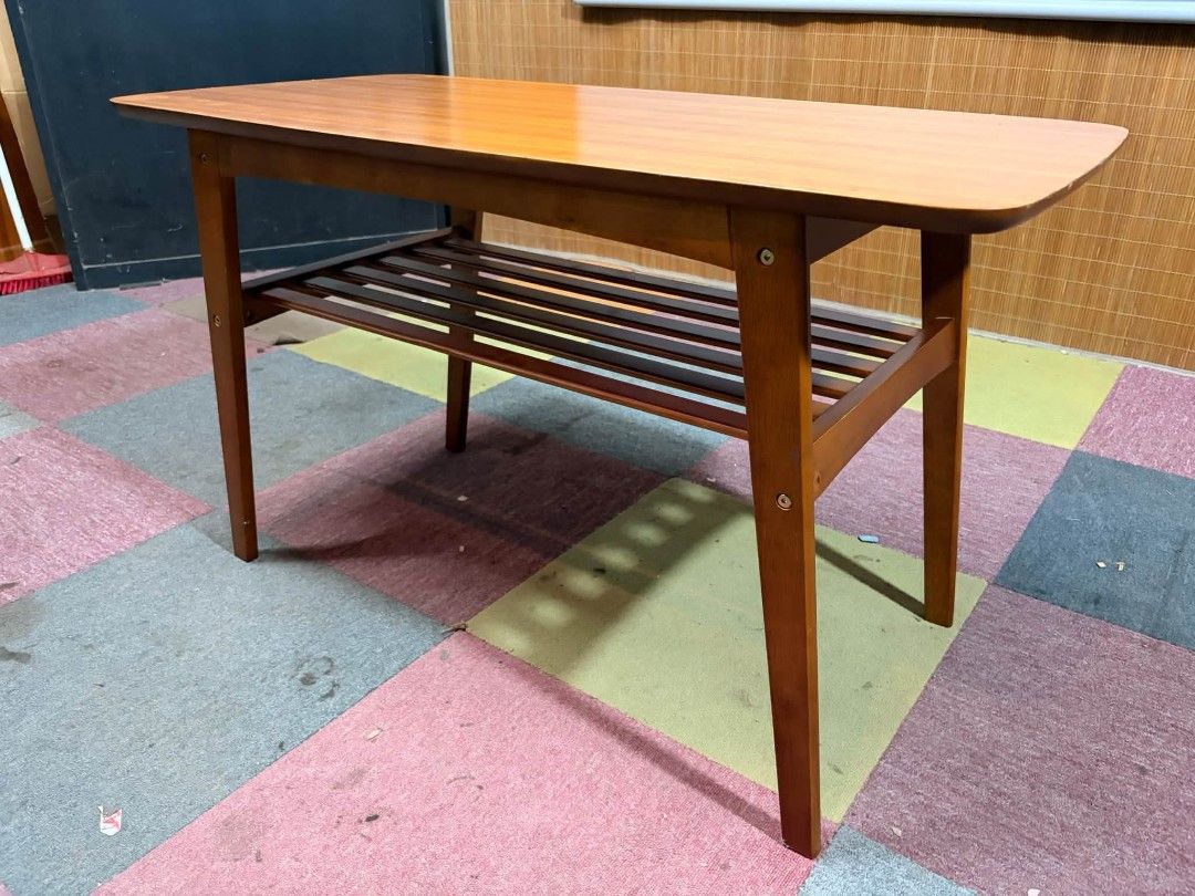 Side/Coffee Table (Category: Tables & Sets) located in Meycauayan. Submitted by marygracecasimiro (Listing ID 1465233136, Image 2). Description: Swedish Mid-Century Teak Side / Coffee Table SOLID WOOD!!! With Mid-Shelf *SEE VIDEO COMMENT Price : 7,500 ✅ 39L x 20W x 24H inches In VERY good condition💜💜.
