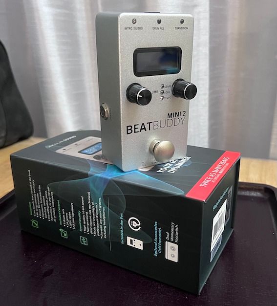 Singular Sound BeatBuddy Mini2 Portable Drummer Pedal (Category: Music Accessories) located in Cebu City. Submitted by -00-ricky-00- (Listing ID 1465178430, Image 2). Description: Good and very useful drummer machine. I do not need anymore because I bought the Beatbuddy2..