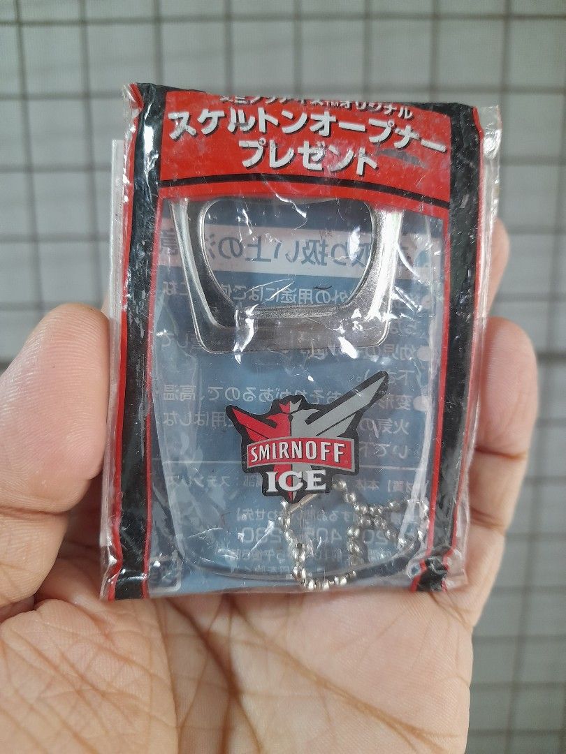 SMIRNOFF BOTTLE OPENER (Category: Other Merchandise) located in Bulacan. Submitted by nansantiago (Listing ID 1465331169, Image 2). Description: SMIRNOFF BOTTLE OPENER Brandnew sealed 🏷️ ₱50‼️ 📍 Location: Plaridel, Bulacan 💸 Mode of Payments: Gcash / BPI 📦 Pick-up / Ship 🚚 Couriers : Flash Express / SPX / Lalamove.