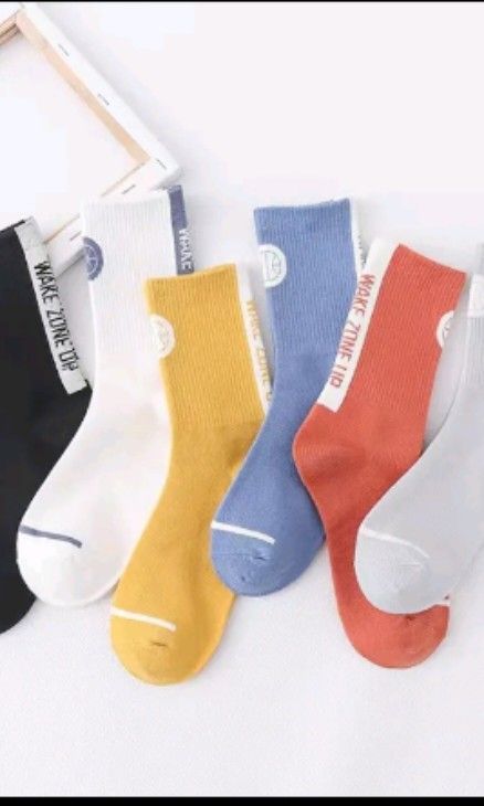 Socks for Men and Women (Category: Looking For) located in Batangas. Submitted by zenrez_shop (Listing ID 1465289553, Image 2). Description: pre order new socks for men and women minimum item order 3pcs. 25 pesos each.
