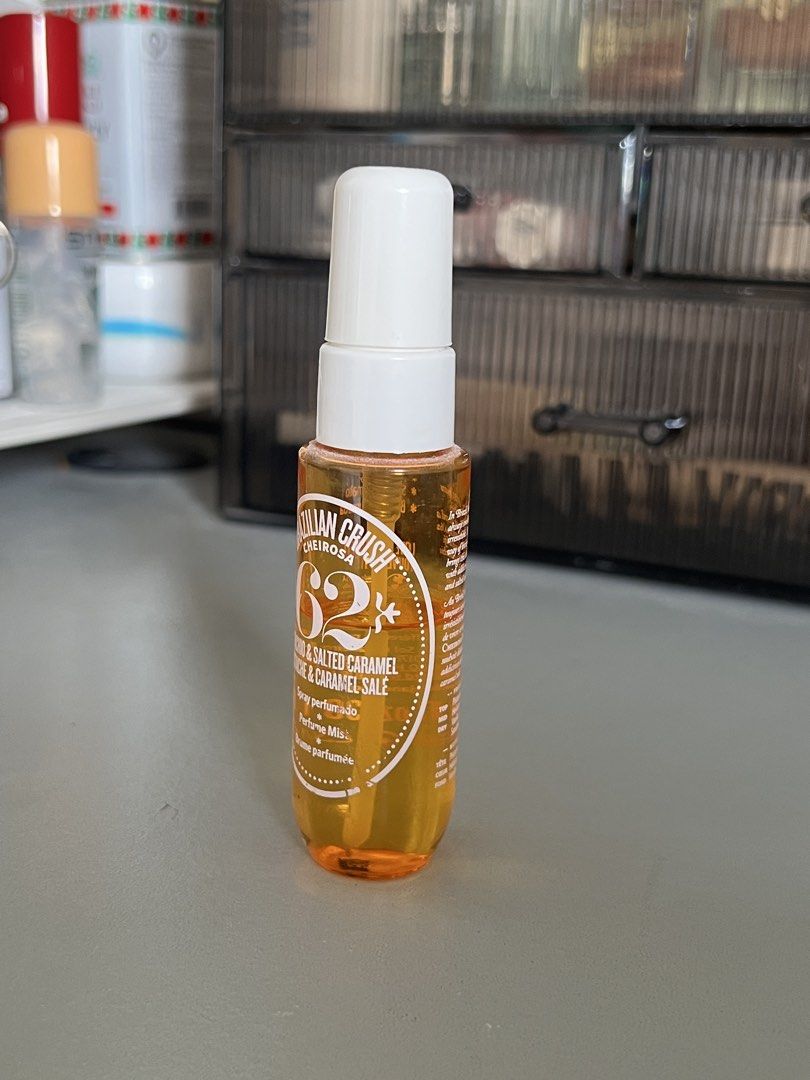 Sol De Janeiro Cheirosa 62 (Category: Fragrance & Deodorants) located in Quezon City. Submitted by namasteing (Listing ID 1465250763, Image 2). Description: ✨ comes as is ✨ 30ml and has 60% of the bottle left as seen in photos.