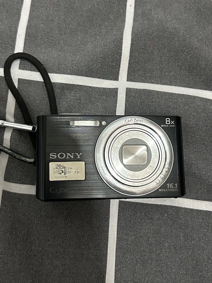 Sony Cyber-shot DSC-W730 Digital Camera (Category: Cameras) located in Makati City. Submitted by minskiee (Listing ID 1465280702, Image 1). Description: NEGOTIABLE - Brand: Sony Cyber-shot Compact Camera - Color: Sleek Black - Resolution: 16.1 Megapixels with Carl Zeiss Lens - Zoom: 8x Optical Zoom - Special Feature: 360 Sweep Panorama Mode - Storage & Ports: SD card slot, A/V out, and USB port at the bottom - Inclusions: Rechargeable battery pac