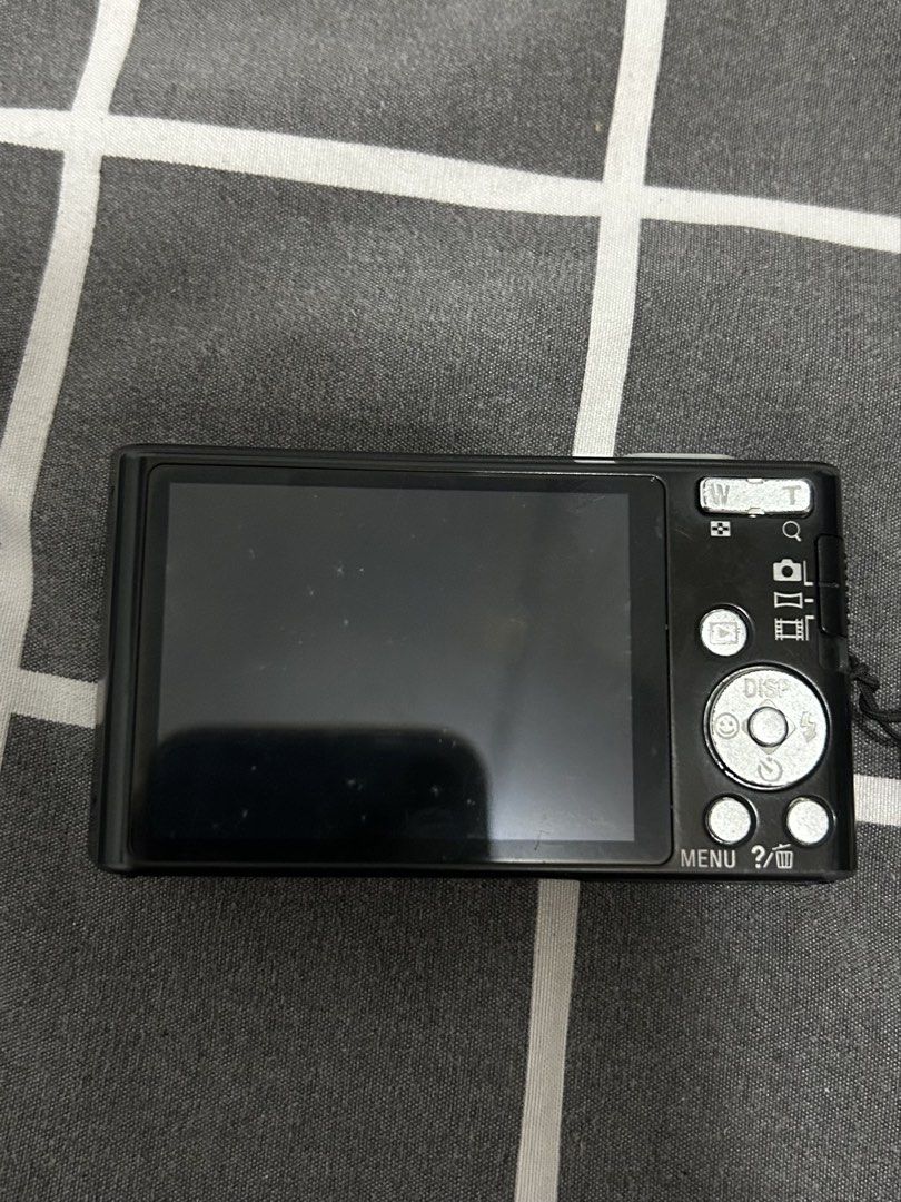Sony Cyber-shot DSC-W730 Digital Camera (Category: Cameras) located in Makati City. Submitted by minskiee (Listing ID 1465280702, Image 2). Description: NEGOTIABLE - Brand: Sony Cyber-shot Compact Camera - Color: Sleek Black - Resolution: 16.1 Megapixels with Carl Zeiss Lens - Zoom: 8x Optical Zoom - Special Feature: 360 Sweep Panorama Mode - Storage & Ports: SD card slot, A/V out, and USB port at the bottom - Inclusions: Rechargeable battery pac