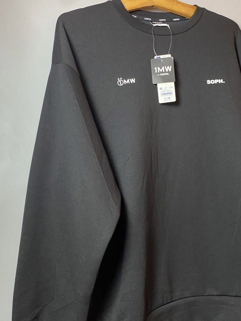 SOPH. X GU Sweatshirt (Category: Coats, Jackets and Outerwear) located in Quezon City. Submitted by loloyz123 (Listing ID 1465322991, Image 3). Description: SOPH. X GU Sweatshirt Condition: Very good Color rate: 10/10 Color: Black Size: Xlarge L: 28 W: 24 inches.