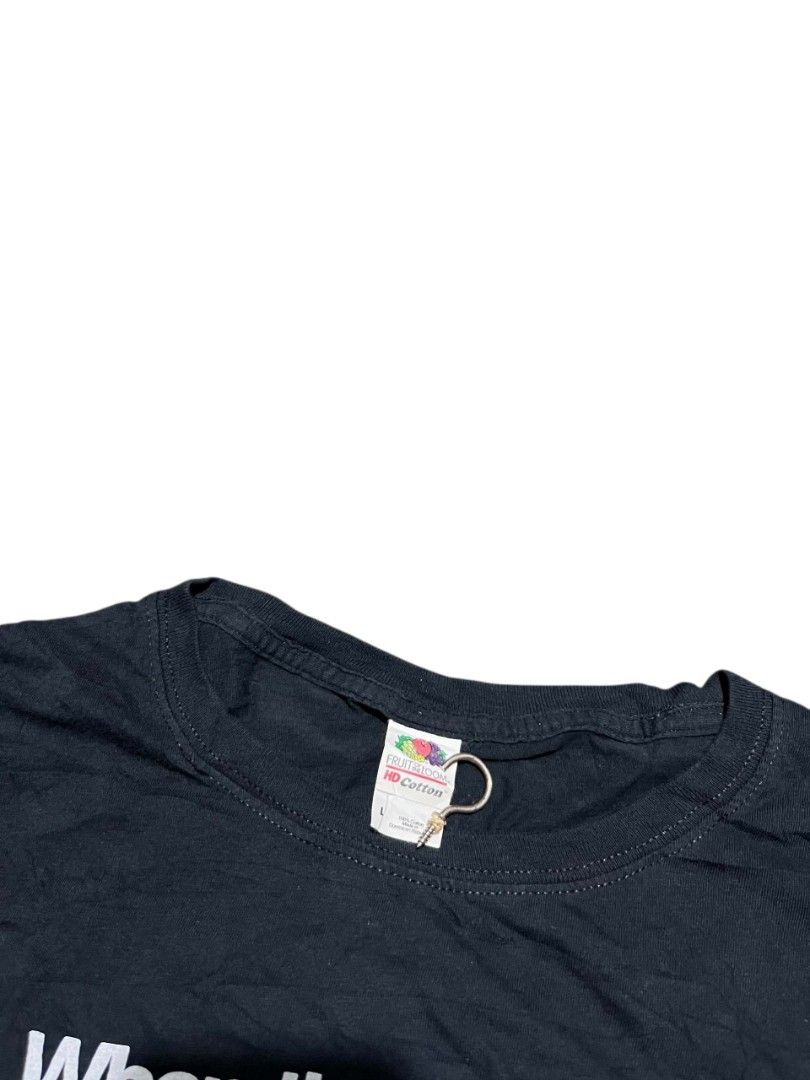 Statement tee (Category: Tshirts & Polo Shirts ) located in Bacolod City. Submitted by squarer00ts (Listing ID 1465193032, Image 3). Description: Statement tee •Size on tag: Large •Dimension: Width 21.5 × Length 29 •Need wash.