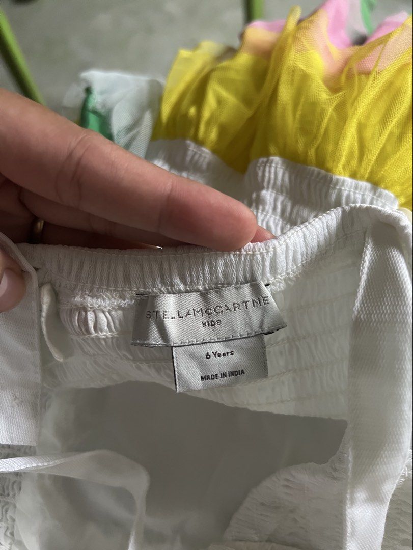 Stella McCartney Tulle Dress (Category: Babies & Kids Fashion) located in Imus. Submitted by labella.mnl (Listing ID 1465273379, Image 3). Description: Good as new Used once for a bday No flaws Bought in Milan for 9k+ .