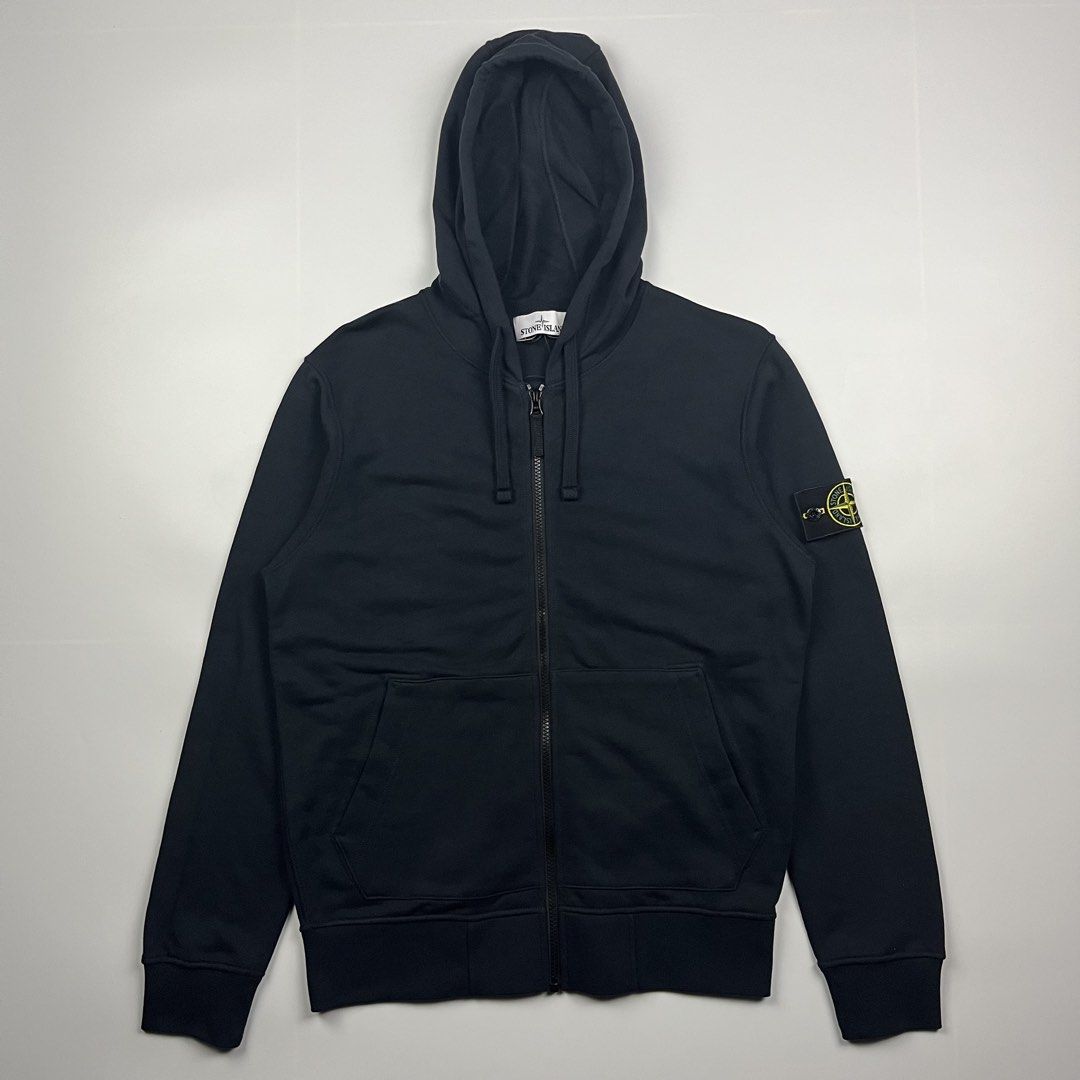 Stone Island Zip-Up Hoodie (Category: Hoodies) located in Puerto Princesa. Submitted by paradise5300 (Listing ID 1465235491, Image 2). Description: Stone Island Zip-Up Hoodie Tagged Size: Small Dimensions Inches length: 27 Inches width: 21.5 Condition: Excellent Color rate: 10 Flaws: None 1,999 shipping fee is not yet included. .