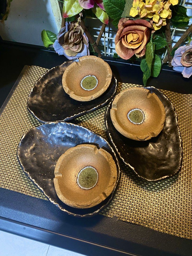 Stoneware serving set (Category: Dinnerware & Cutlery) located in Caloocan City. Submitted by mzmarsz (Listing ID 1465308585, Image 1). Description: Japan surplus ₱200 each set Ang ganda nyan kkaiba.