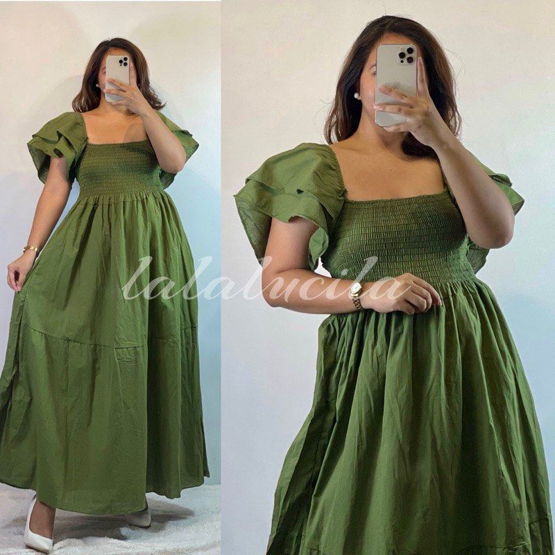 summer smocked maxi dress (Category: Dresses) located in Pasig City. Submitted by haechanchichan (Listing ID 1465126845, Image 3). Description: - condition is as is in the photo - payment first - can fit to l-2xl.