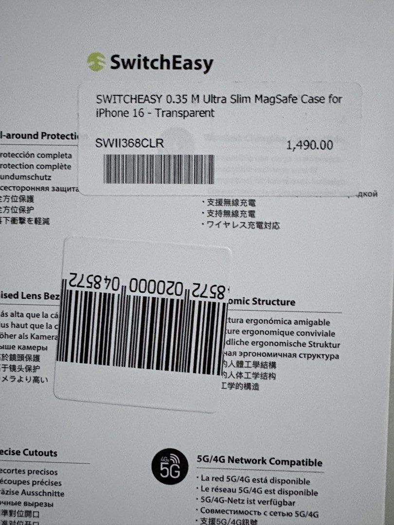 Switcheasy Iphone 16 Case (Ultra Slin) (Category: Cases & Sleeves) located in Leyte. Submitted by prelovedbykobi (Listing ID 1465279890, Image 3). Description: .