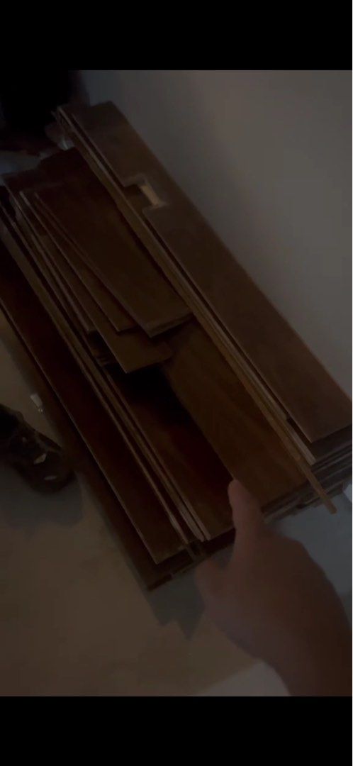TAKE ALL 70SQM WOOD FLOORING (Category: Home Improvement Tools & Accessories) located in Pasig City. Submitted by stringkits (Listing ID 1465379392, Image 2). Description: TAKE ALL TOTAL OF 70SQM MOVING OUT SALE GOOD CONDITION ORTIGAS PASIG LOCATION COFFEE BEAN SAPPHIRE ROAD .