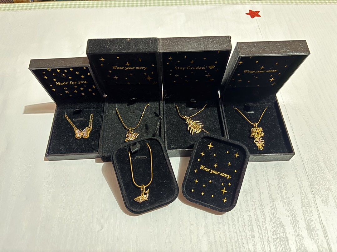 Tala By Kyla Butterfly Collection (Category: Necklaces) located in Manila. Submitted by bookishgirl_jus (Listing ID 1465321305, Image 2). Description: For Butterfly and Purple Lovers - 2 Necklace in 1 (the small bf and the big bf) - Only used once PAYO - Gcash.