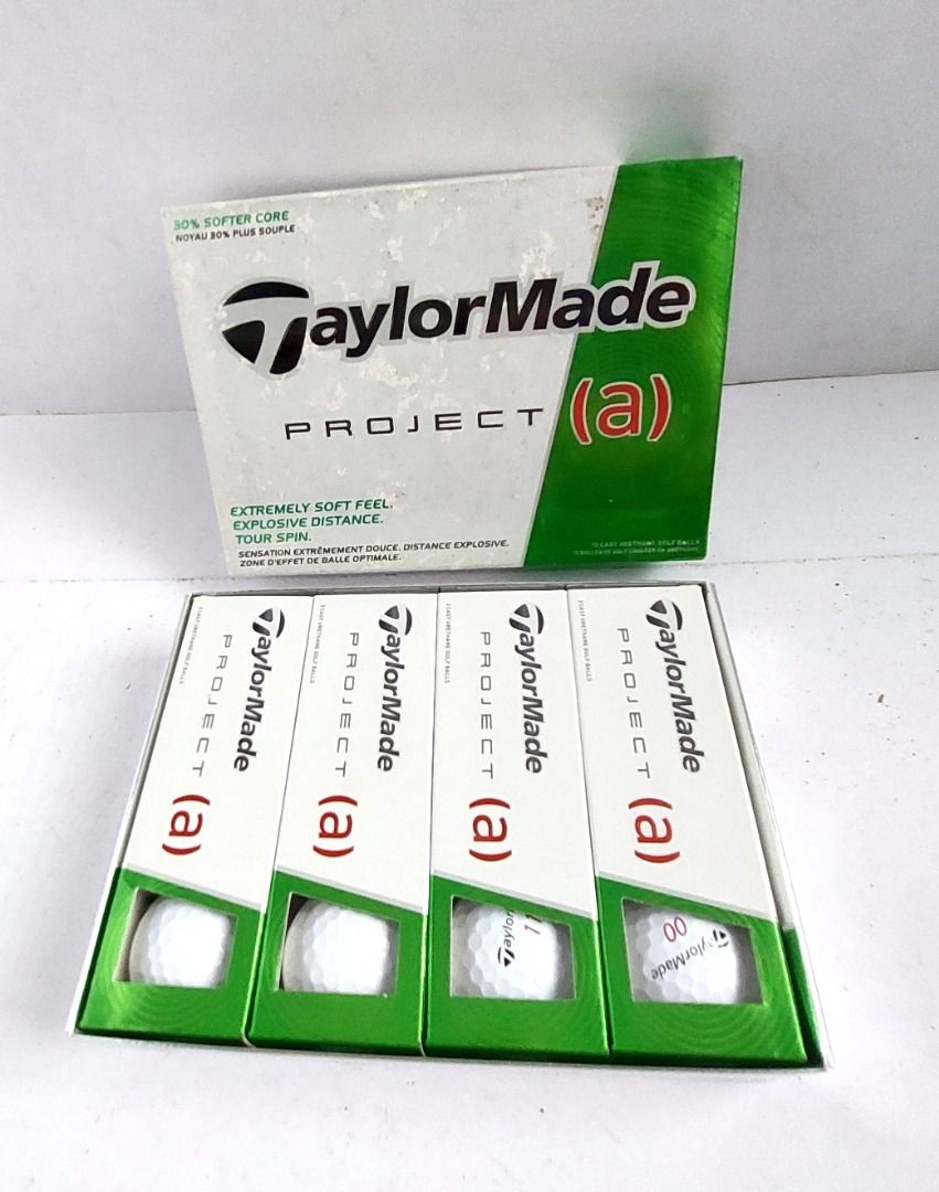 TaylorMade Golf Ball 12-Pack Assorted NewUSA (Category: Other Sports Equipment and Supplies) located in Mandaluyong City. Submitted by bentapinas (Listing ID 1465226788, Image 3). Description: Assorted Brand new TaylorMade 12-Pack White Golf Ball Sets (Project A, Distance, Speed Soft). Price differs for each set. Bought directly in the USA. Guaranteed original. Meet ups preferably in Mandaluyong (Boni Ave) or Makati (Rockwell Mall/Makati Ave). MR