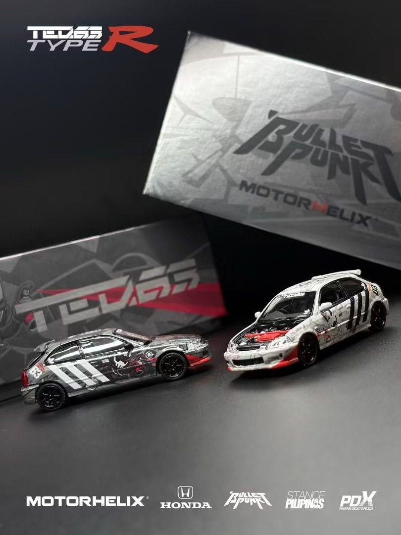 TEQ63 TYPE-R (AS PACK!!!) (Category: Vehicle & Diecast Models) located in Manila. Submitted by fast_flip2024 (Listing ID 1465248388, Image 1). Description: PABENTA SALE!!! "TEQ63 TYPE-R" QUICCS X MOTORHELIX X HONDA BNEW DELIVERY VIA LALAMOVE (METRO MANILA) ALSO OPEN FOR MEET UPS LOC: QC SLIGHTLY NEGOTIABLE!!! 📩📩📩.