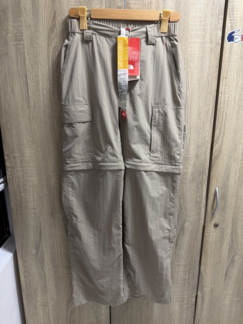 The North Face Convertible Hiking Pants (Category: Trousers) located in Cavite. Submitted by PRIVATE.Selection (Listing ID 1465342306, Image 1). Description: The North Face Convertible Hiking Pants -feature a lightweight, water repellent fabric with multiple utility pockets and a relaxed free fit design. Waist: 30-32 Length: 41 inch Leg opening: 9.5 Brand new with hangtags .