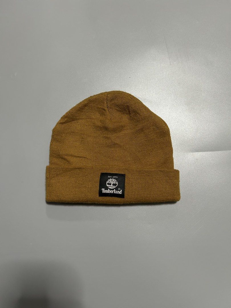 Timberland beanie (authentic) (Category: Beanies) located in Trece Martires City. Submitted by flip_flips (Listing ID 1465339075, Image 1). Description: Timberland beanie (authentic) -One size fits all -Excellent condition -9.5/10 color rate -issue: none.