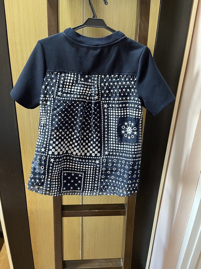 Tommy Hilfiger Blouse (Category: Shirts) located in Muntinlupa City. Submitted by jane226ph (Listing ID 1465198203, Image 2). Description: Original / Authentic Navy Blue Size small to medium Purchased in-store Sold as-is.