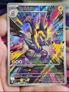 Pokemon Toxtricity 134/128 Rare, Toys & Collectibles, Trading Cards ...