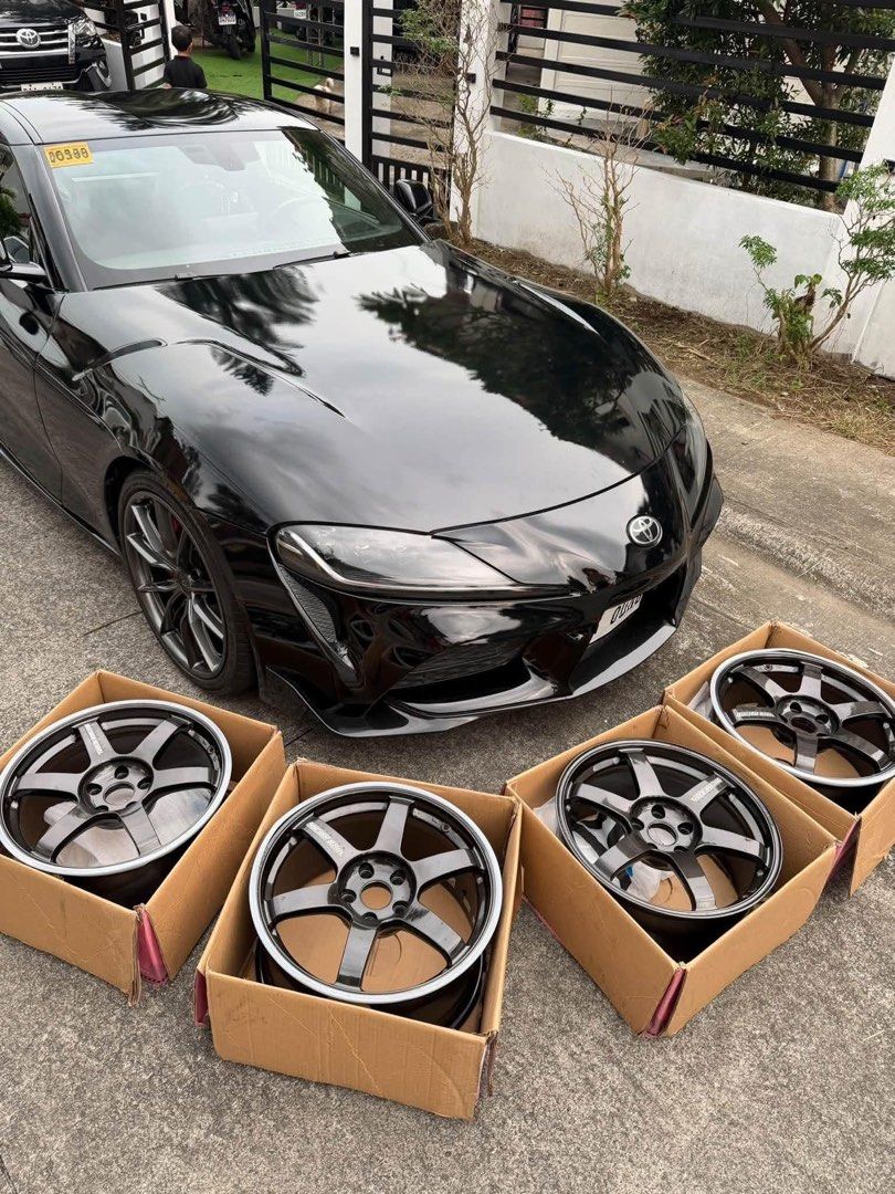 Toyota GR Supra MK5 Auto (Category: Used Cars) located in Manila. Submitted by quality_cars (Listing ID 1465313601, Image 1). Description: 2020 Toyota GR Supra MK5 𝑭𝒐𝒓 𝑺𝒂𝒍𝒆 / 𝑻𝒓𝒂𝒅𝒆-𝒊𝒏 / 𝑭𝒊𝒏𝒂𝒏𝒄𝒊𝒏𝒈 3.0L Turbo Inline-6 8 Speed Automatic Transmission Silver Metallic Wrap in Black PPF 3*K Original Mileage ✅Free use of our Obd Scanner ✅Feel free to bring your trusted mechanic🧑🏼‍🔧 ✅Complete Papers & LTO Verified! ✅No History of