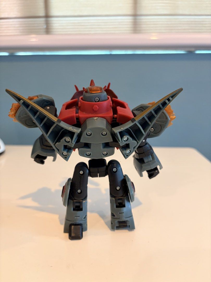 Transformers Animated Deluxe Class Snarl (2008) by Hasbro (Category: Figurines & Statues) located in Santa Rosa. Submitted by serf60762 (Listing ID 1465246114, Image 2). Description: Selling Transformers Animated Deluxe Class Snarl (2008) action figure by Hasbro for PhP 1.2K - Converts smoothly between robot and triceratops dinosaur mode - Features a striking red, grey, and gold color scheme - Fully articulated joints for dynamic posing - Sturdy 