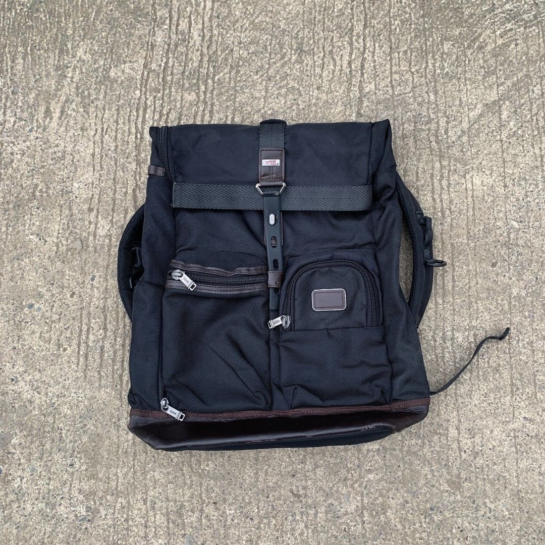 TUMI BAGPACK (Category: Backpacks) located in Cagayan de Oro. Submitted by primo_102098 (Listing ID 1465219286, Image 1). Description: TUMI BAGPACK DAMIMG COMPARMENTS FOR DUCOMENTS AND LAPTOP.