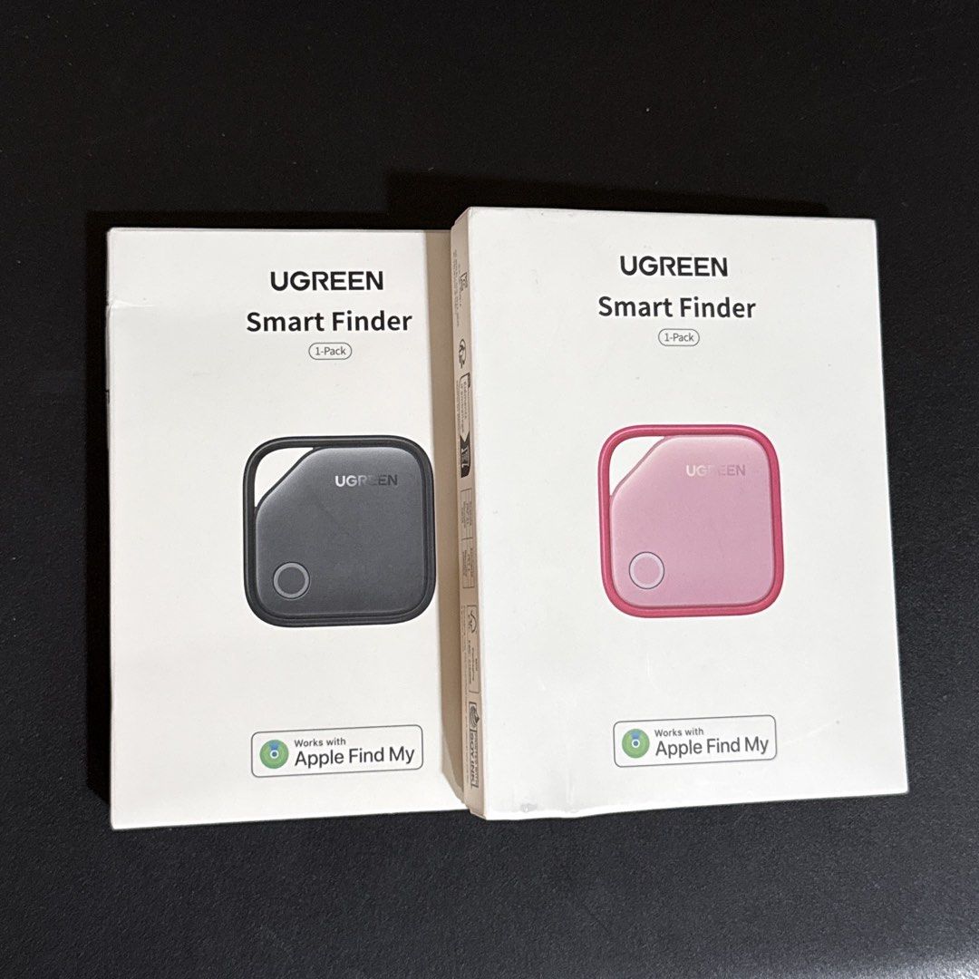 Ugreen Smart Finder for Apple (Category: Other Accessories) located in Makati City. Submitted by julyco. (Listing ID 1465361612, Image 1). Description: Available in: Black (opened box only) Pink ❌SOLD Use it via Find My app in iOS.