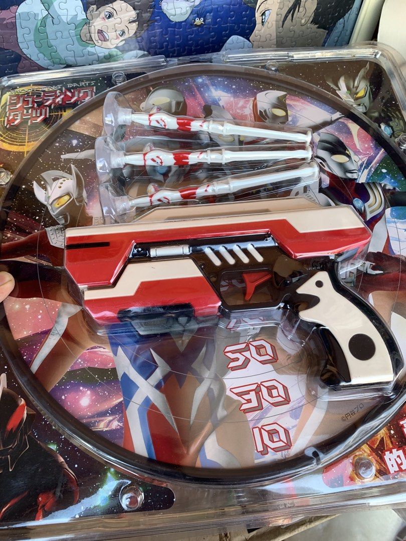 Ultraman Dart Gun (Category: Action & Battle Toys) located in Manila. Submitted by macks_toys (Listing ID 1465344190, Image 2). Description: 📌You may send DM for your inquiries. ✨KINDLY CHECK EACH DETAILS✨ 🔳 From Japan/UK Surplus items 🔳 Big size 🔳 Manage your expectations since it’s preloved and from Surplus Items 🔳 WYSIWYG ✨ Thank you! ✨.