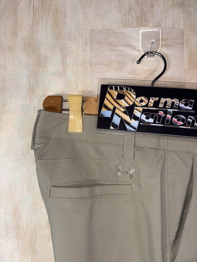 UNDER ARMOUR MATCH PLAY SHORT (Category: Shorts) located in Cabuyao City. Submitted by pormanation-thrift-store (Listing ID 1465170801, Image 3). Description: UNDER ARMOUR MATCH PLAY SHORT Condition: LIKE NEW Color rate: 10/10 (PWEDE SA MASELAN) Size: 30 Dimes: 30”Wx20”L Issue: NONE‼️ Price: 1000.