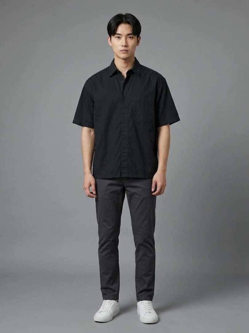 Uniqlo buttonsdown polo (Category: Tshirts & Polo Shirts ) located in Manila. Submitted by brightcloud_25 (Listing ID 1465299153, Image 2). Description: Uniqlo :C buttonsdown polo size medium 22 x 27 excellent condition 550 + sf.