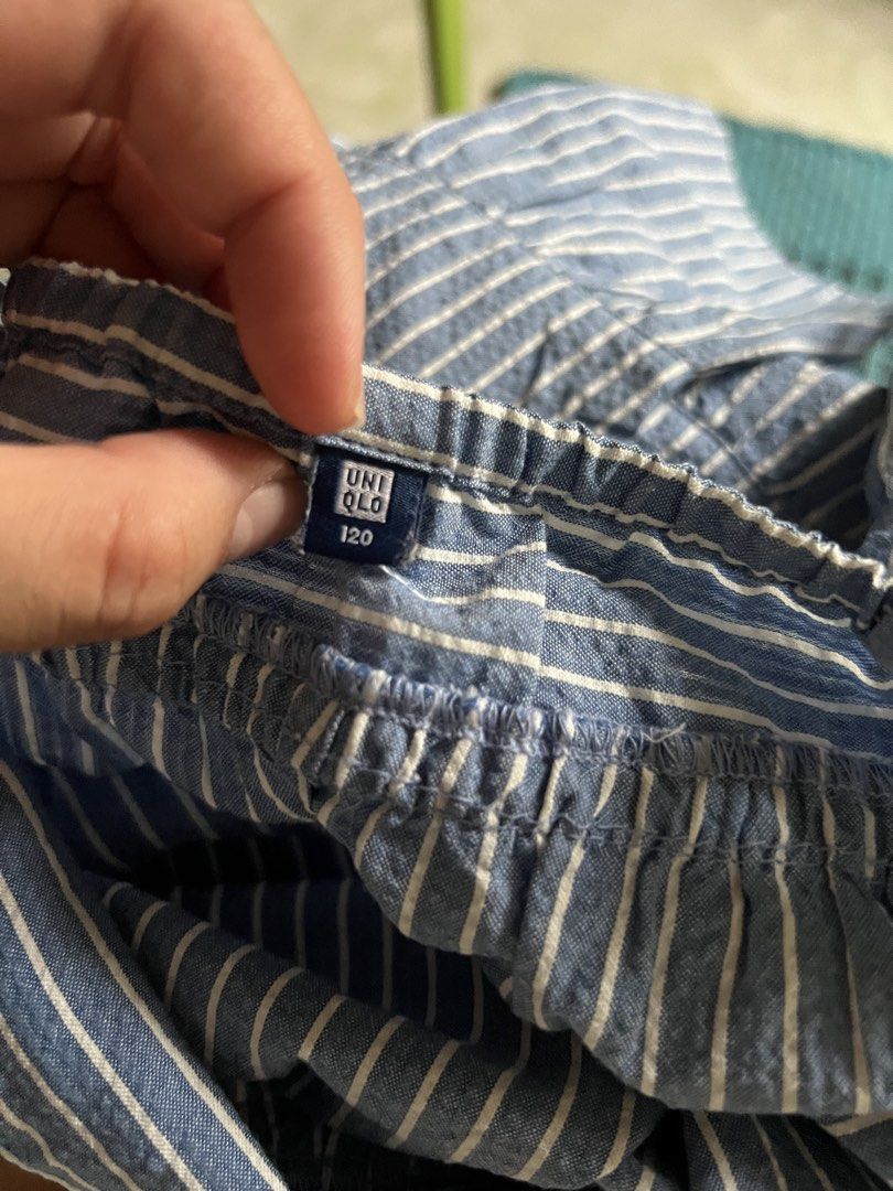 Uniqlo dress (Category: Babies & Kids Fashion) located in Imus. Submitted by labella.mnl (Listing ID 1465266641, Image 2). Description: Last price posted Adjustable strap No flaws Good as new Size 120.