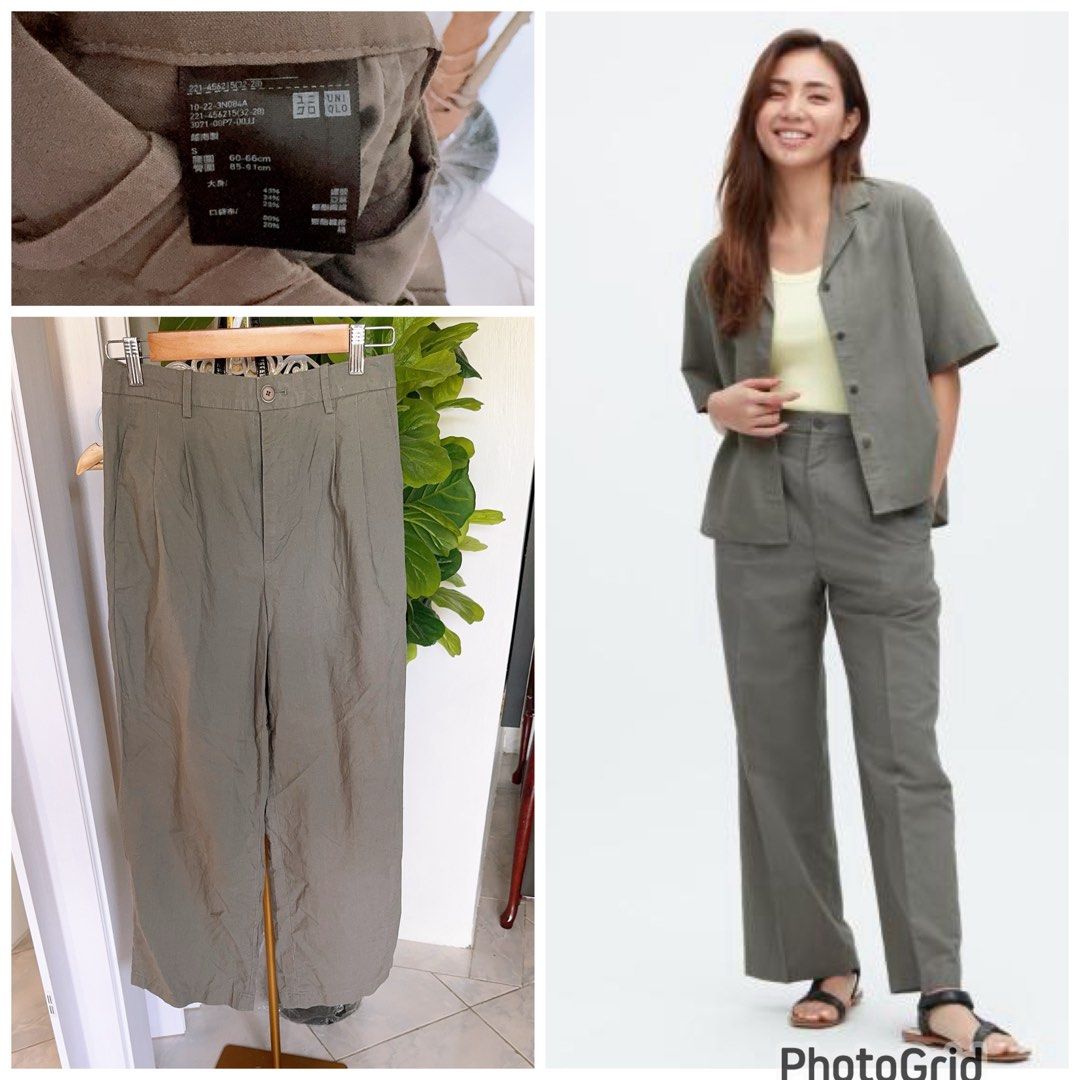 Uniqlo Linen Wide Pants (Category: Other Bottoms) located in Cabanatuan. Submitted by boutiquelouise (Listing ID 1465312512, Image 1). Description: .