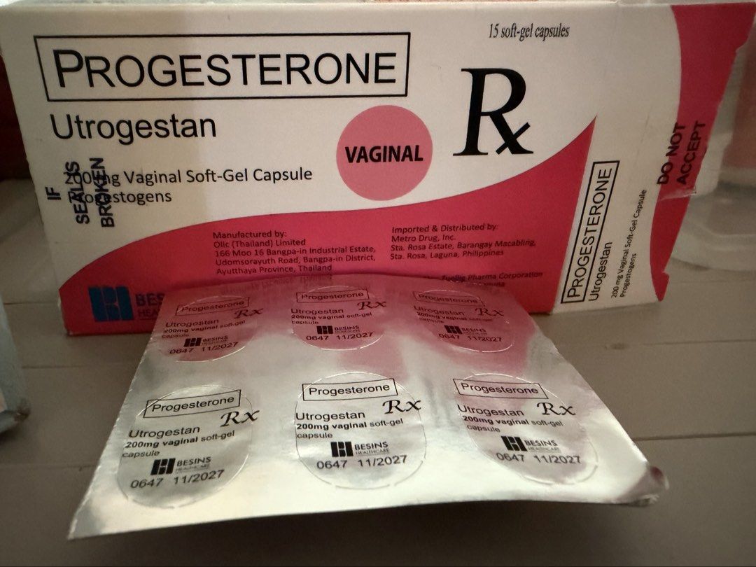 utrogestan progesteron (Category: Body Care) located in Quezon City. Submitted by viago (Listing ID 1465187704, Image 1). Description: 80 per piece 6pcs left exp: 11/2027 take all.