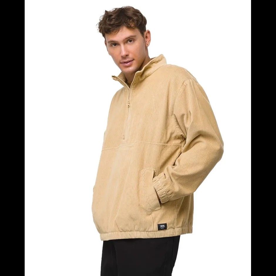 Vans Blake Corduroy Anorak (Category: Coats, Jackets and Outerwear) located in Mandaluyong City. Submitted by elducanes (Listing ID 1465250705, Image 2). Description: SIZE: MEDIUM DIMES: 25x28 COLOR RATE: 9/10 NO ISSUE.