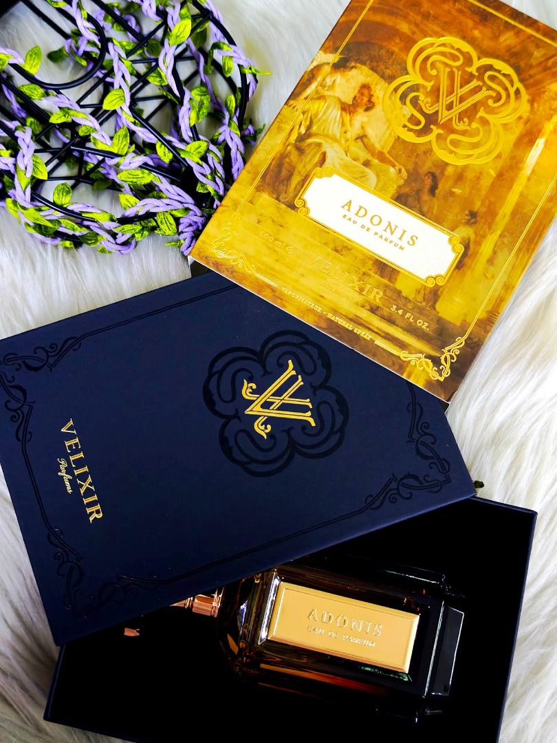 Velixir Adonis 100ml Edp (Category: Fragrance & Deodorants) located in Manila. Submitted by sphinx_shop (Listing ID 1465217898, Image 1). Description: Dupe Of Jean Paul Gautier JPG Le Male Elixir.