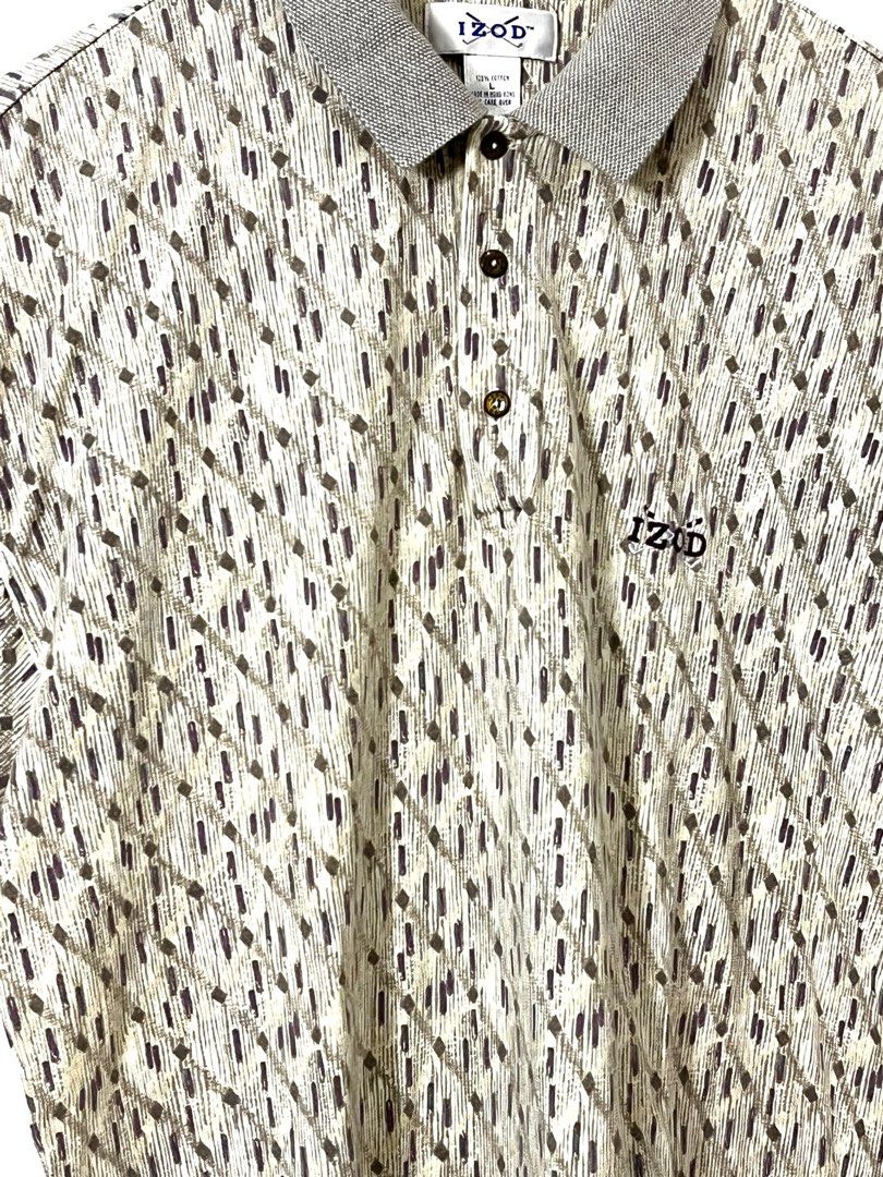 Vintage Izod Golf Shirt (Category: Activewear) located in Quezon City. Submitted by phillystuff (Listing ID 1465297021, Image 3). Description: Vintage IZOD Golf Shirt Very nice vintage golf piece! Look at the details! Fits Large to XL 23 x 29.5 Excellent Condition PHP 800 Fairview QC location or shipping at buyer’s expense .