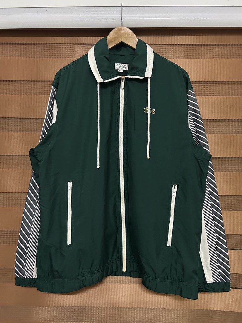 Vintage Lacoste Sport Windbreaker (Category: Coats, Jackets and Outerwear) located in Manila. Submitted by foundarchive.ph (Listing ID 1465305545, Image 1). Description: Vintage Lacoste Sport Windbreaker Excellent Condition No issue Size 3 on tag (25.5L x 24W) ₱2500 only Manila area can ship nationwide .