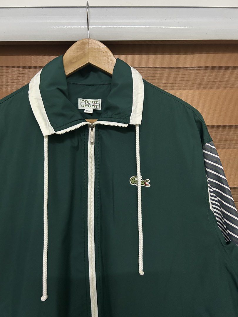 Vintage Lacoste Sport Windbreaker (Category: Coats, Jackets and Outerwear) located in Manila. Submitted by foundarchive.ph (Listing ID 1465305545, Image 2). Description: Vintage Lacoste Sport Windbreaker Excellent Condition No issue Size 3 on tag (25.5L x 24W) ₱2500 only Manila area can ship nationwide .