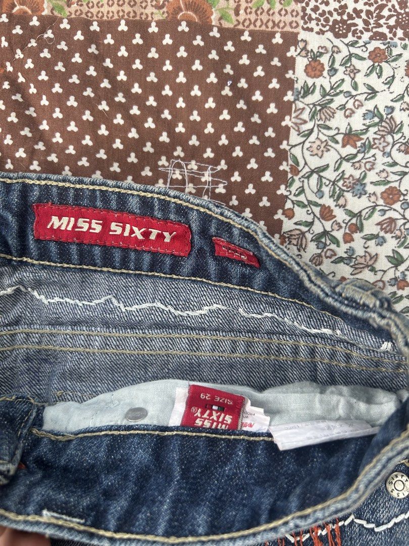 vintage miss sixty capri y2k pants (Category: Jeans) located in Butuan. Submitted by kittyfinds444 (Listing ID 1465294764, Image 2). Description: • size: 30-32 wl / 26 length • bought from japan arrivals. • lowballers will be ignored. not selling it for lower price. willing to keep! •please check the photos before claiming. do not offer if unsure & still canvasing. we don’t accept unsure offers unless it’s paid to avoid conflicts. .