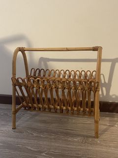Vintage Magazine Rack Holder Stand pm 017-2957957, Furniture & Home ...